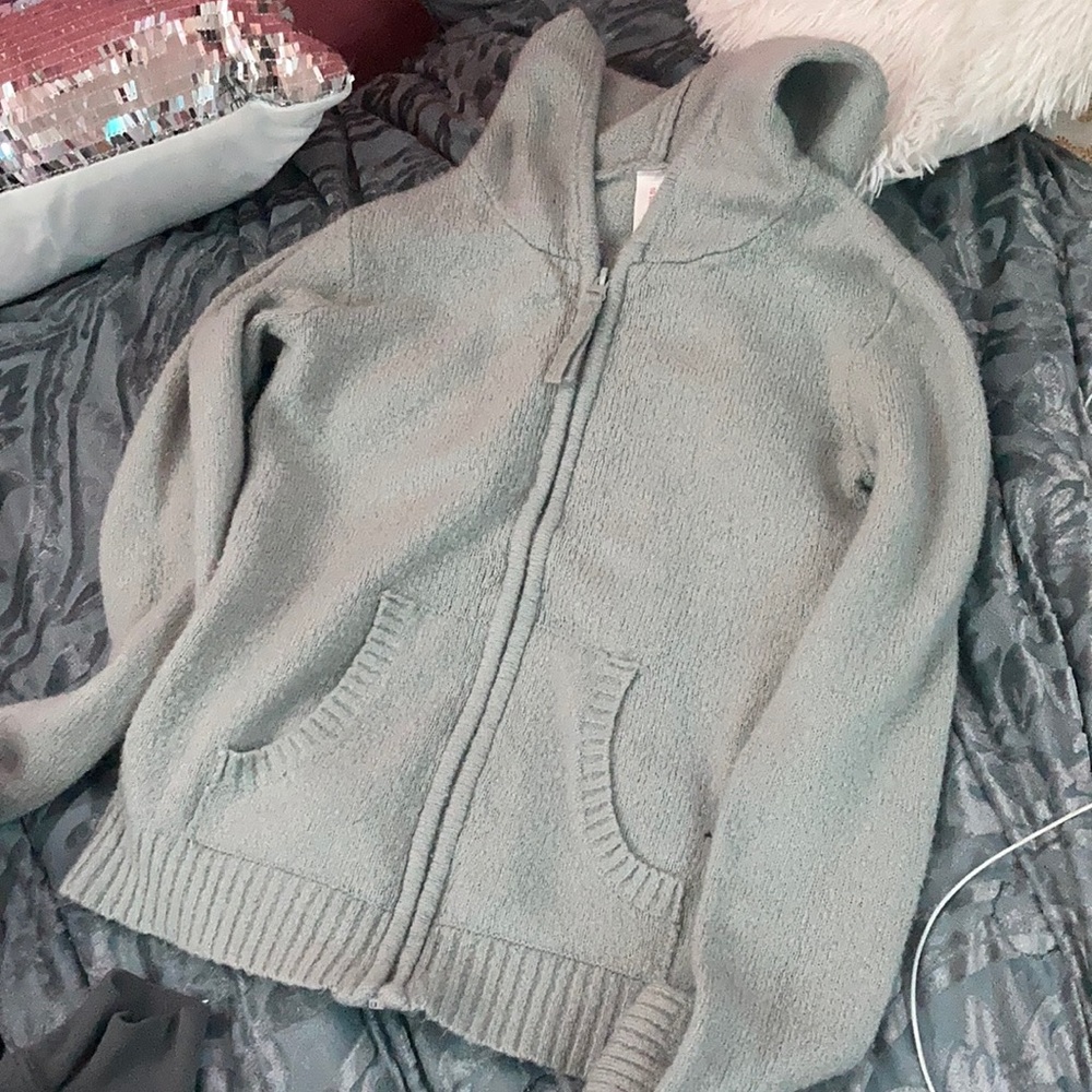 No boundaries zip up sweater. Size Small (3-5).